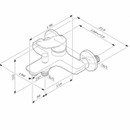 Смеситель для ванны и душа AM.PM X-Joy F85A10000 хром