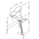 Смеситель для умывальника AM.PM Spirit 2.0 F70A02100 хром