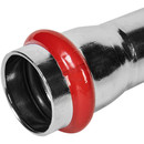 Пресс обвод из нержавеющей стали двухраструбный 22x22 мм Rommer_3