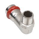 Пресс угольник переходной из нержавеющей стали НР 22х1/2" Rommer_3