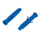 Дюбель полипропиленовый SteelRex 6х40 мм 22 шт/уп