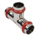 Пресс тройник соединительный из нержавеющей стали 22х22х22 мм Rommer_3