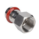 Пресс муфта переходная из нержавеющей стали ВР 22х3/4" Rommer_3