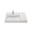 Тумба под стиральную машину Акватон Лондри 20 с раковиной Рейн 80 белый_3