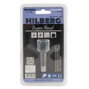 Коронка алмазная Hilberg Super Hard по керамике и керамограниту для УШМ 8 мм