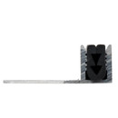 Крепеж для порожка Т-образного 8-12мм с резиновой вставкой 900 мм Русский профиль_3