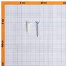 Дюбель универсальный Multi 6х25 мм с шурупом 4х35 мм 30 шт/уп_3