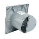 Вентилятор осевой вытяжной D100 25дБ 90м³/ч 220х175 мм серый Era Breeze