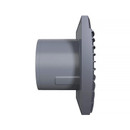 Вентилятор DiCiTi SILENT 4C D100 25дБ 90 м³/ч с обратным клапаном темно-серый
