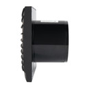 Вентилятор вытяжной D100 25дБ, 90м³/ч, с обратным клапаном SILENT 4C DiCiTi черный -матовый
