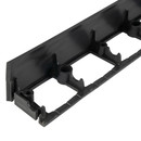 Бордюр ландшафтный пластиковый черный 1000х80 мм_3