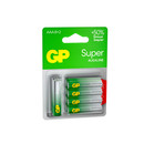 Батарейка алкалиновая GP Super Alkaline 24А ААA 10 шт на блистере