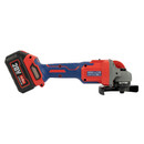 УШМ бесщеточная Workpro 125 мм 20В 2х4 Ач