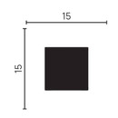 Молдинг Декор Дизайн DD621 15х15х2000 мм