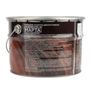 Декоративно-защитное средство для дерева с маслом и воском Марта ель натуральная полуглянцевое 9л_3