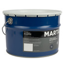 Грунт-эмаль по ржавчине 3в1 Марта графит (RAL 7024) глянцевая 10кг