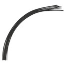 Трубка термоусадочная клеевая 3/1мм 10см черная 10шт КВТ_3