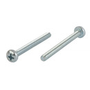 Винт с полусферической головкой M4x40 DIN 7985 оцинкованный_3