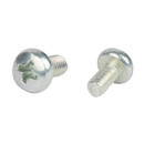 Винт с полусферической головкой M5x10 DIN 7985 оцинкованный