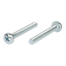 Винт с полусферической головкой M5x40 DIN 7985 оцинкованный_3