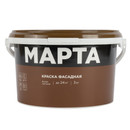 Краска фасадная Марта матовая 3кг