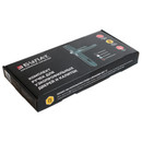 Ручка для узкопрофильных дверей Булат 92 мм черный