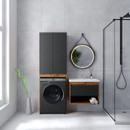 Шкаф под стиральную машину Viant Бостон графит_3