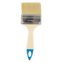 Кисть 70мм универсальная искусственная щетина, пластиковая ручка Компрессор