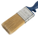 Кисть 35мм для лаков искусственная щетина, пластиковая ручка Марта_3