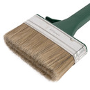 Кисть 120мм для пропиток по дереву и масел, искусственная щетина, пластиковая ручка Марта