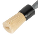 Кисть круглая 25мм универсальная искусственная щетина, пластиковая ручка Марта_3