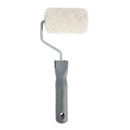 Валик с ручкой 100мм натуральный мех, ядро 42мм, ворс 14мм, неразборный Марта_3