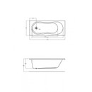 Панель для ванны боковая Cersanit Lorena, Santana, Nike 70см_3