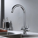 Смеситель для кухни с подлючением к фильтру Shevanik хром S128_3