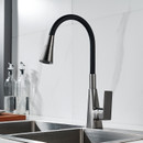 Смеситель для кухни Shevanik S543T-3 черный/оружейная сталь_3