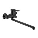 Смеситель для ванны Esko с лейкой и шлангом черный BRS31B_3