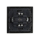 Выключатель одноклавишный с подсветкой Forte&Piano серый IP20 IEK