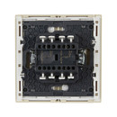 Переключатель проходной двухклавишный Forte&Piano ваниль IP20 IEK_3