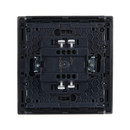 Переключатель проходной одноклавишный Forte&Piano сталь IP20 IEK