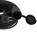 Удлинитель 40м 1 розетка с заземлением 3500Вт IP44 TDM