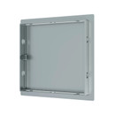 Люк ревизионный пластиковый нажимной серый 150х150 мм Era_3