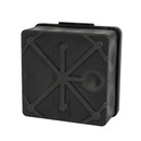 Коробка распределительная накладная под пистолет черная IP66 100х100х50 мм Промрукав_3