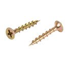 Саморез по дереву 3,5x25мм желтый цинк 1кг_3