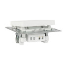 Механизм выключателя одноклавишный AtlasDesign лотос IP20 Systeme Electric_3