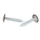 Саморез с прессшайбой шило 4,2х25мм усиленный, коричневый шоколад (RAL 8017) 250шт Daxmer_3