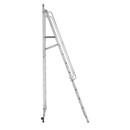 Стремянка-помост алюминиевая 10 ступеней 2,75м Новая высота