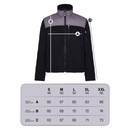 Куртка флисовая с усилениями S черно-серая Dowell_3