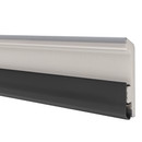 Плинтус Royce Pro HDPS 2000х80х15 мм урбан серый_3