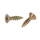 Саморез универсальный 5х20мм желтый цинк 16шт Tech-Krep