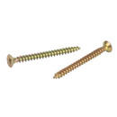 Саморез универсальный 3х35мм желтый цинк 200шт Tech-Krep